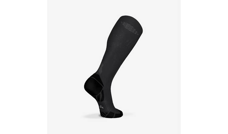 Decathlon Kiprun 900 Compression Running Socks - Black - UK 8.5-11 L