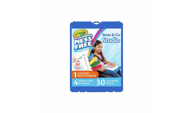 Crayola Colour Wonder Stow and Go Studio