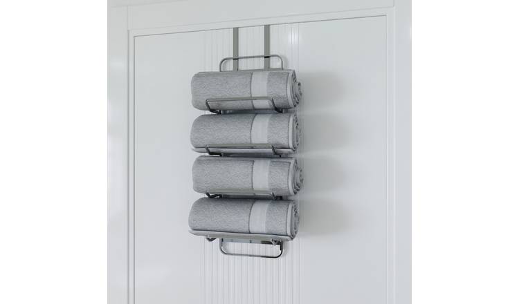 Croydex Hook Over Door Towel Rack