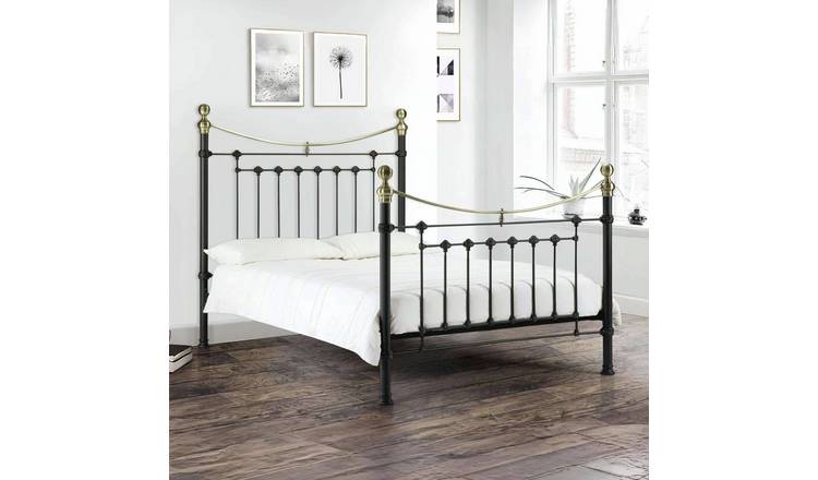Julian Bowen Victoria Kingsize Bedframe - Black