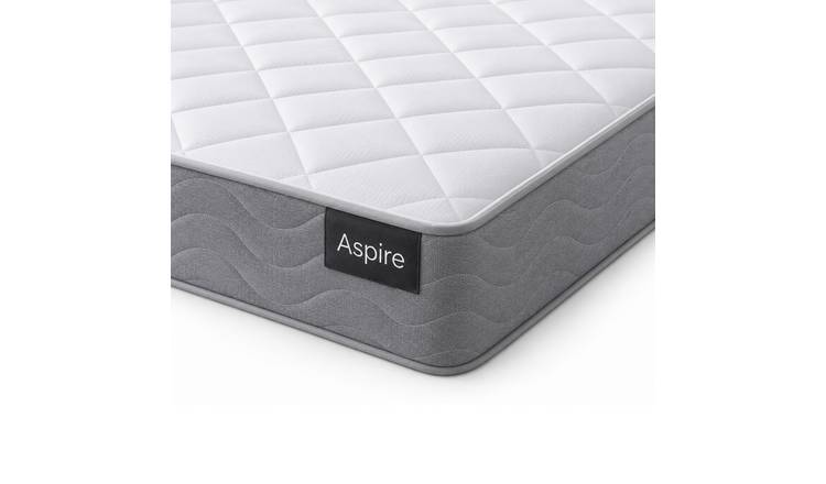 Aspire Rolled Bonnell Spring Memory Mattress - Kingsize