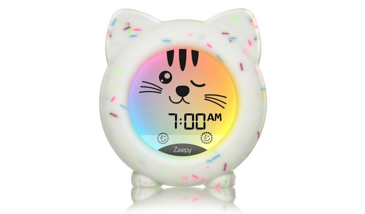 Zeepy Kip the Kitty's 4 Phase Toddler Sleep Trainer Clock