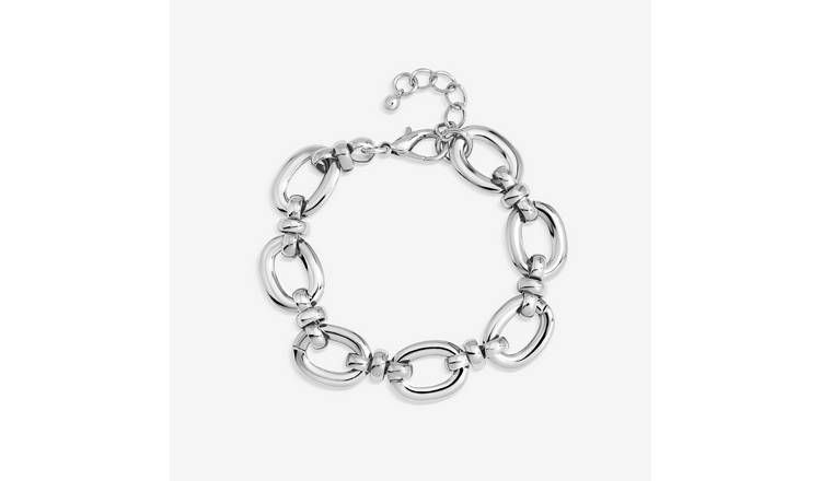 Jon Richard Silver Plated Open Link Bracelet