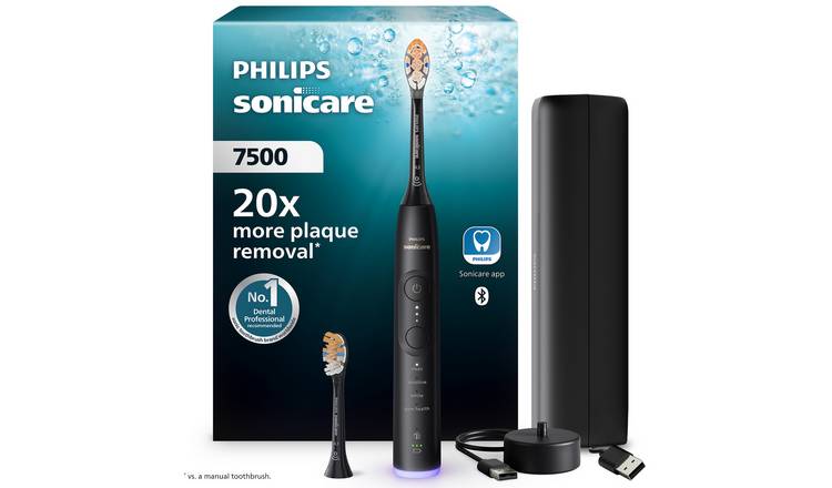 Philips Sonicare Series 7500 Sonic Electric Toothbrush - Black