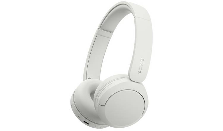 Sony WH-CH535 On-Ear Wireless Bluetooth Headphones - White