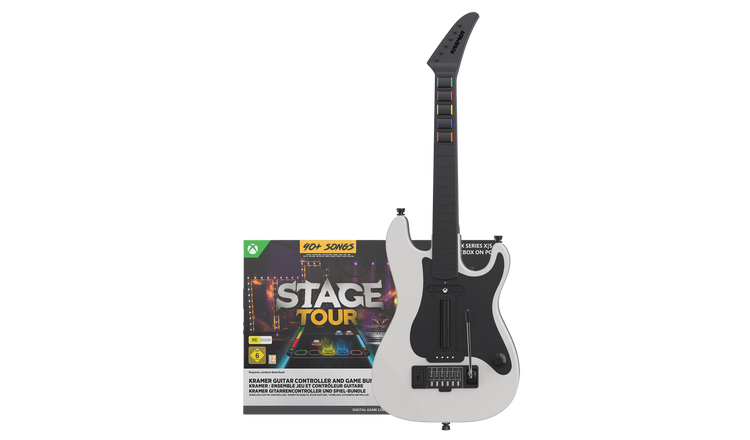 Stage Tour Game & Kramer Guitar Controller Xbox Series X|S Game Bundle Pre-Order