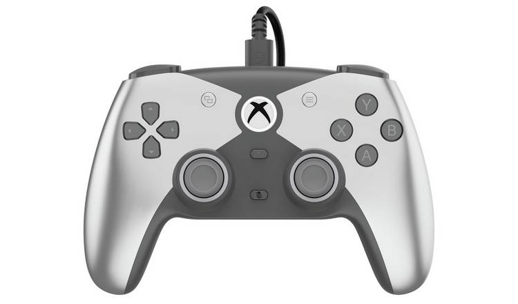 Hyperkin The Competitor Xbox & PC Wired Controller - Silver