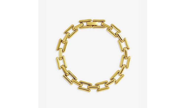Jon Richard Gold Plated Link Stainless Steel Bracelet