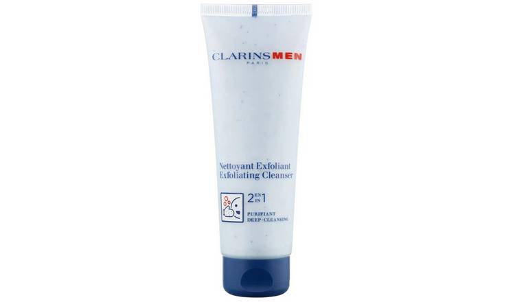 Clarins Men Exfoliating Cleanser 2 In 1 Deep Cleansing - 125ml