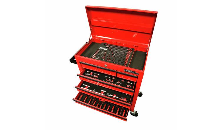 Hilka 1/4" and 3/8'' Drive Sockets, Spanners and Screwdrivers Set - 153 Pieces