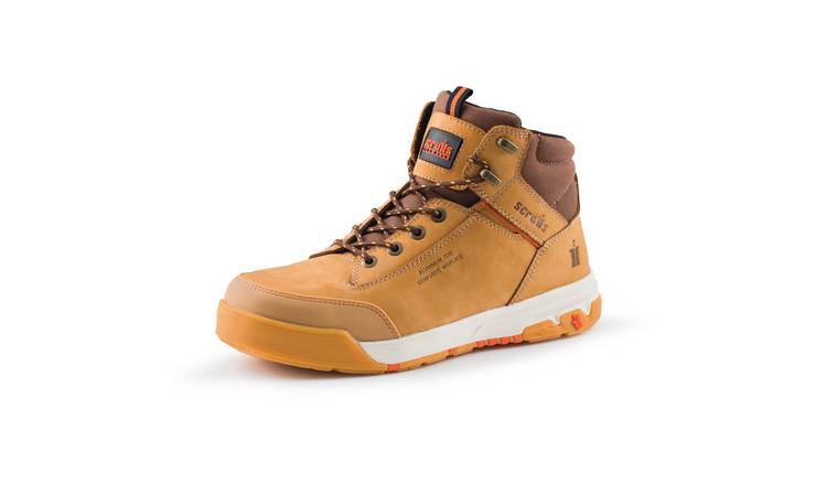 Scruffs Switchback 3 Safety Tan Boots - Size 8