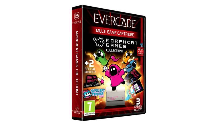 Evercade Morphcat Games Collection 1 Multi-Game Cartridge