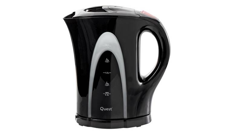 Quest 1.7L Cordless Kettle - Black