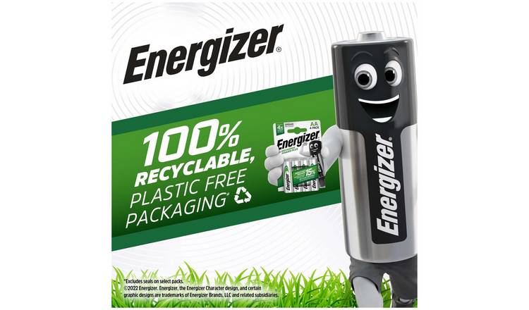 Energizer Rechargeable 2300 mAH AA Batteries, 16-pack