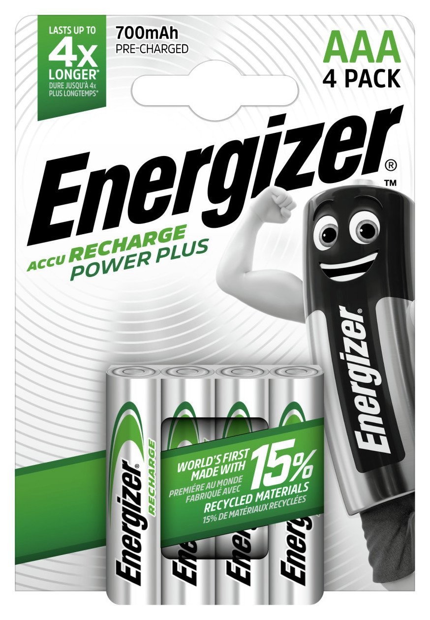 Energizer Rechargeable Power Plus AAA Batteries Review