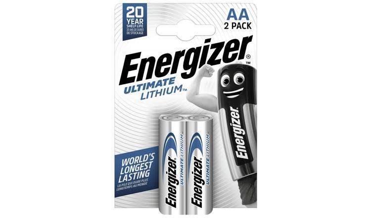 hoorbaar Berouw Memoriseren Buy Energizer Ultimate Lithium AA Batteries 2 Pack | Batteries | Argos