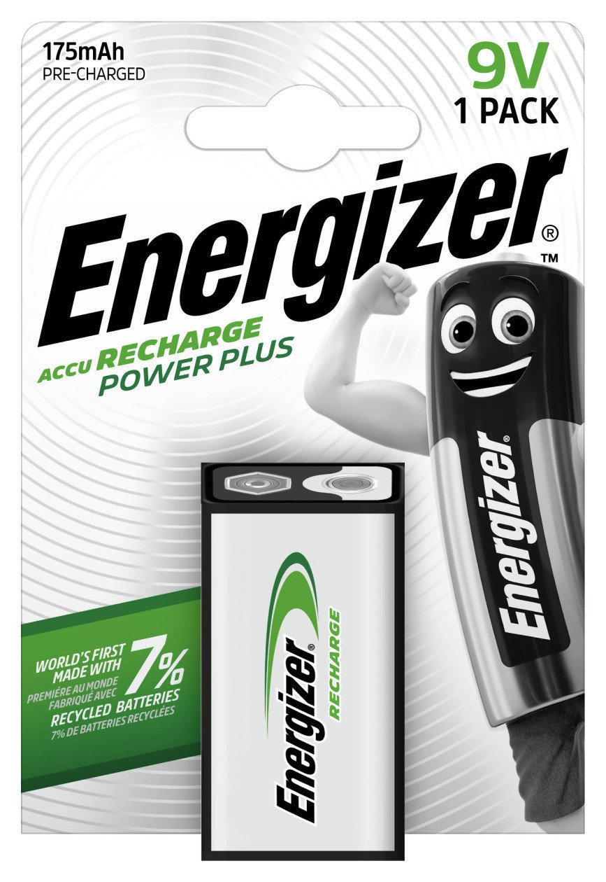Energizer Rechargeable Powee Plus 9V Battery Review