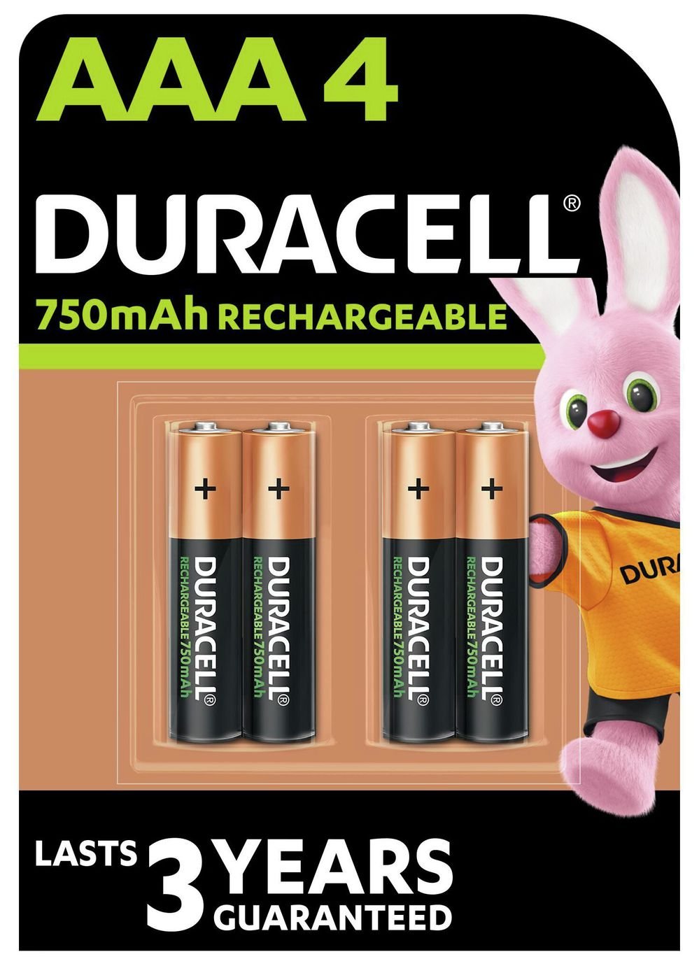Duracell Recharge Plus AAA Rechargeable Batteries -pack of 4 review