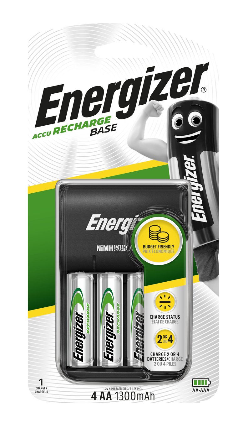 Energizer Value Battery Charger with 4 x AA Batteries Reviews