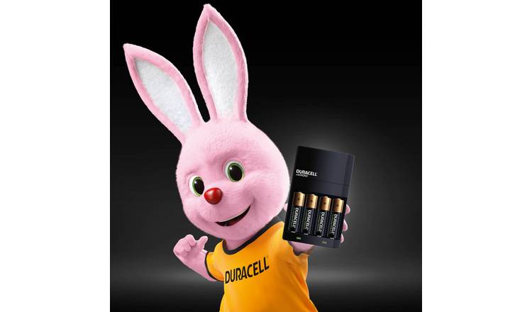 Duracell Rechargeable Ion Speed 4000 Battery Charger Includes 2 AA and 2  AAA Rechargeable Batteries - Office Depot