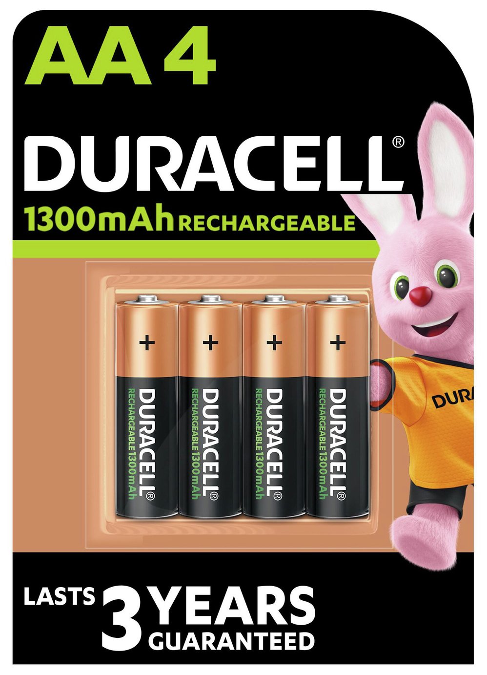 Duracell  Plus AA Batteries, pre-charged - Pack of 4