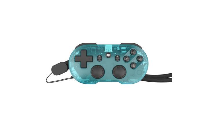 CRKD ATOM+ Mini Bluetooth Switch & PC Gaming Controller - Glacier Blue Edition