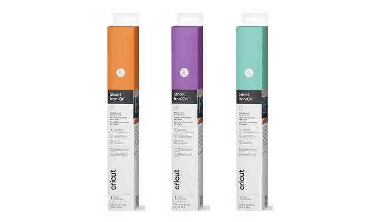 Cricut Smart Iron-On Rolls Pack of 3
