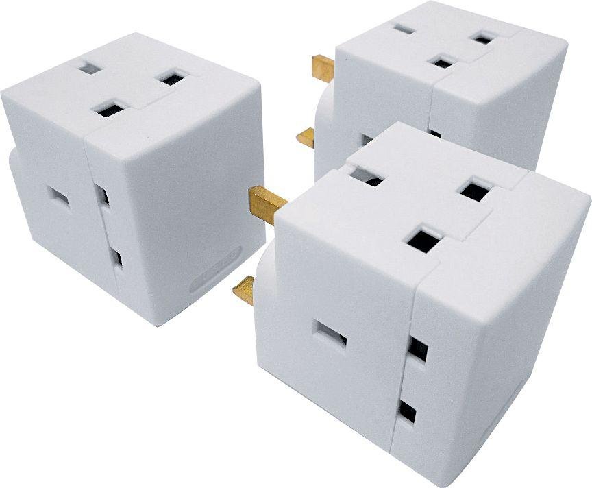 Argos 3Way Adaptor Triple Pack Reviews
