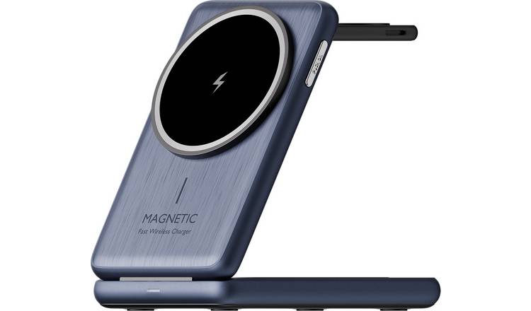 Juice 15w 3in1 Magnetic Wireless Charger - Dark Blue