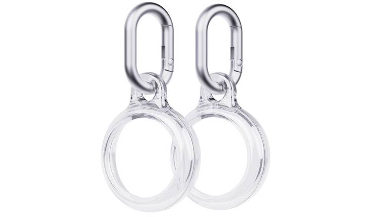 Tech21 EvoClear AirTag Case - Pack of 2