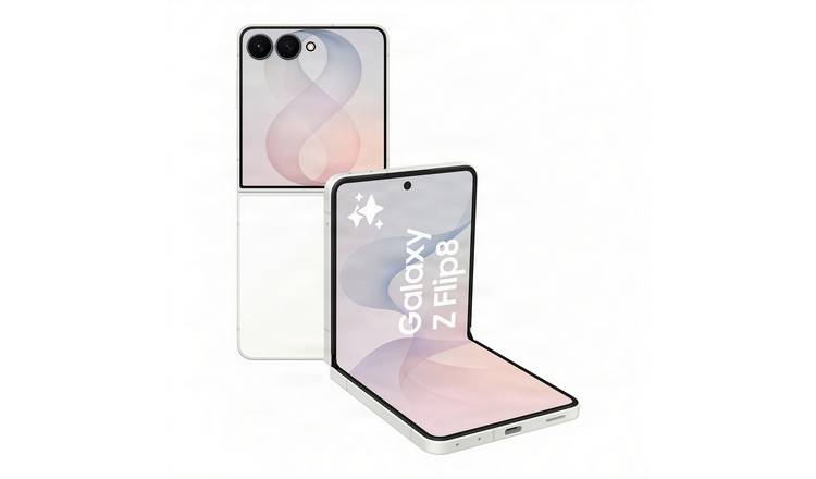 SIM Free Samsung Galaxy Z Flip8 5G 512GB AI Mobile Phone Cream Pre-Order