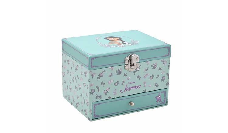 Disney Princess Jasmine Pastel Musical Jewellery Box