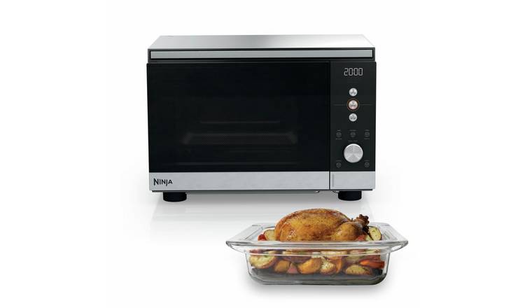 Ninja CRISPi 2000w Microwave Air Fryer & Oven MW101UK - Silver 