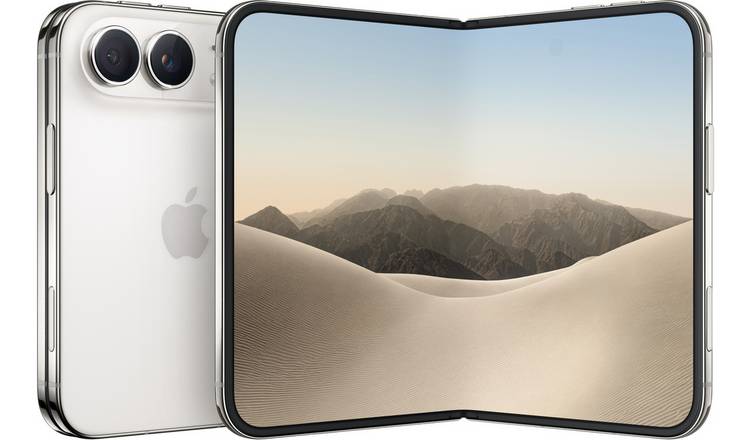 SIM Free iPhone Duo 5G 2TB AI Mobile Phone - Star White