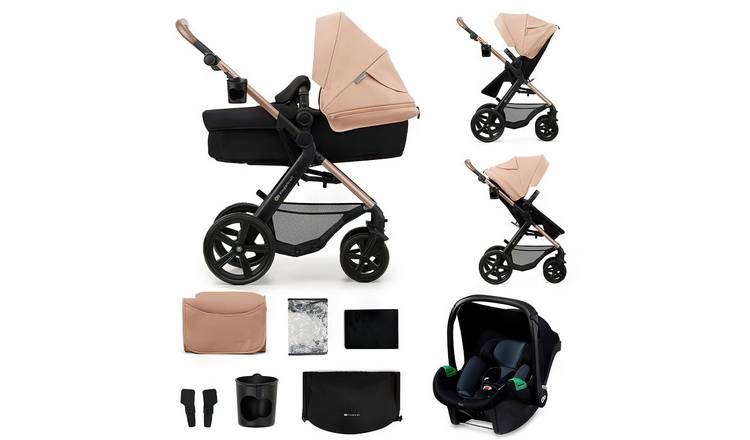 Kinderkraft 3-In-1 MOOV 2 Travel System - Beige