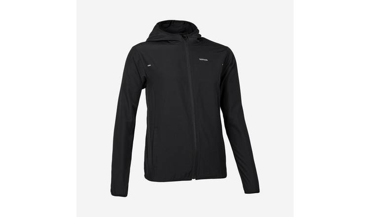 Decathlon Women's Run 100 Wind Windproof Running Jacket - Black - UK 10