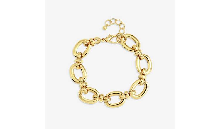 Jon Richard Gold Plated Open Link Bracelet