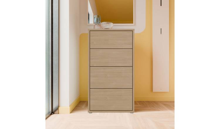 Furniture To Go Alice Springs 4 Drawers Chest - Light Wood