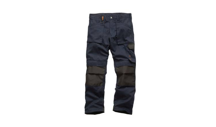 Scruffs Worker Navy Trousers - 38 Regular