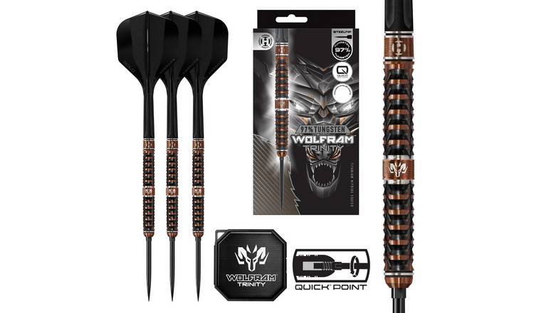 Harrows Darts Set - Wolfram Trinity 22G Darts