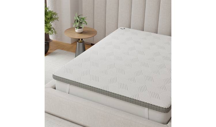 Panda Hybrid Bamboo Memory Foam 7.5cm Mattress Topper - Single