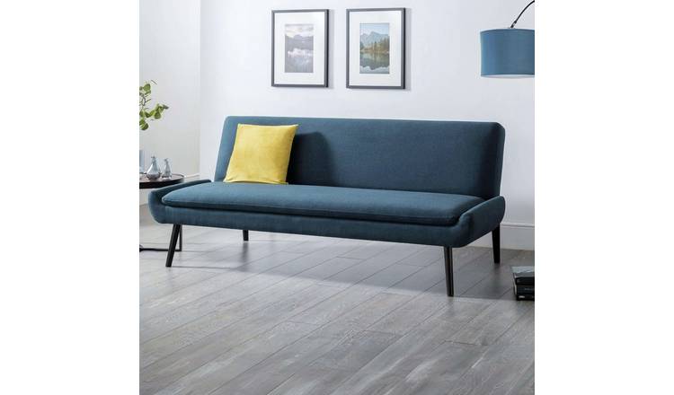 Julian Bowen Gaudi Fabric Clic Clac Sofa Bed - Blue