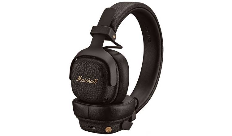 Marshall Milton A.N.C. On-Ear Wired and Wireless Headphones - Brown
