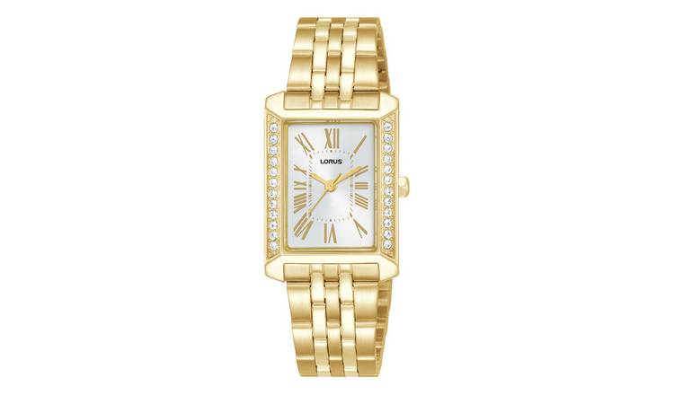 Lorus Ladies Gold Plated Stainless Steel Bracelet Watch