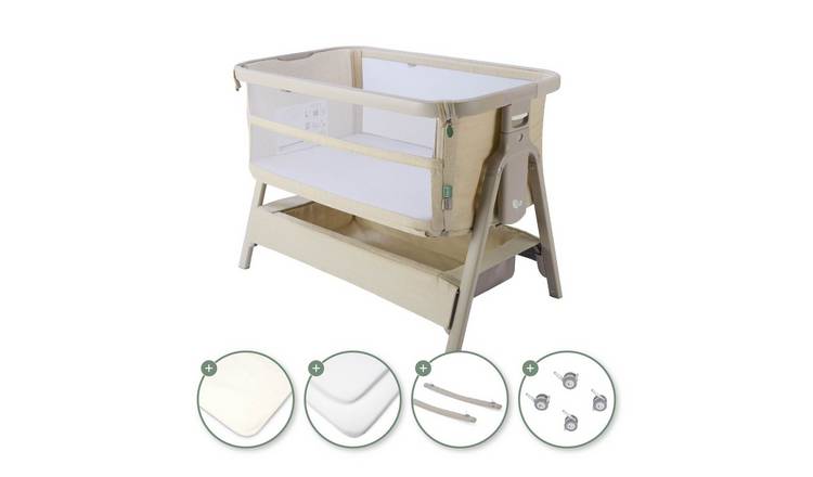 Tutti Bambini Cozee Zen Complete Bundle Bedside Crib
