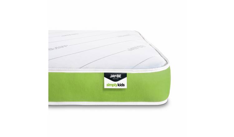 Jay-Be Simply Kids Open Coil 200 Pocket Mattress - Single