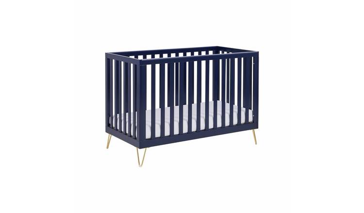 Babymore Kimi Cot Bed - Midnight
