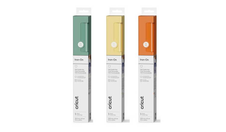 Cricut Iron-On Rolls Pack of 3