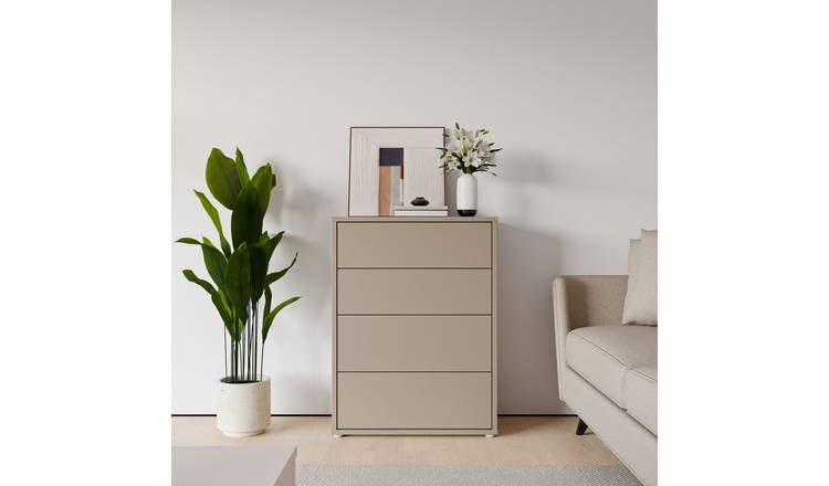 Furniture To Go Alice Springs 4 Drawers Chest - Beige