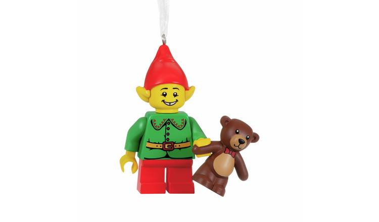 Hallmark LEGO Elf Hanging Christmas Ornament